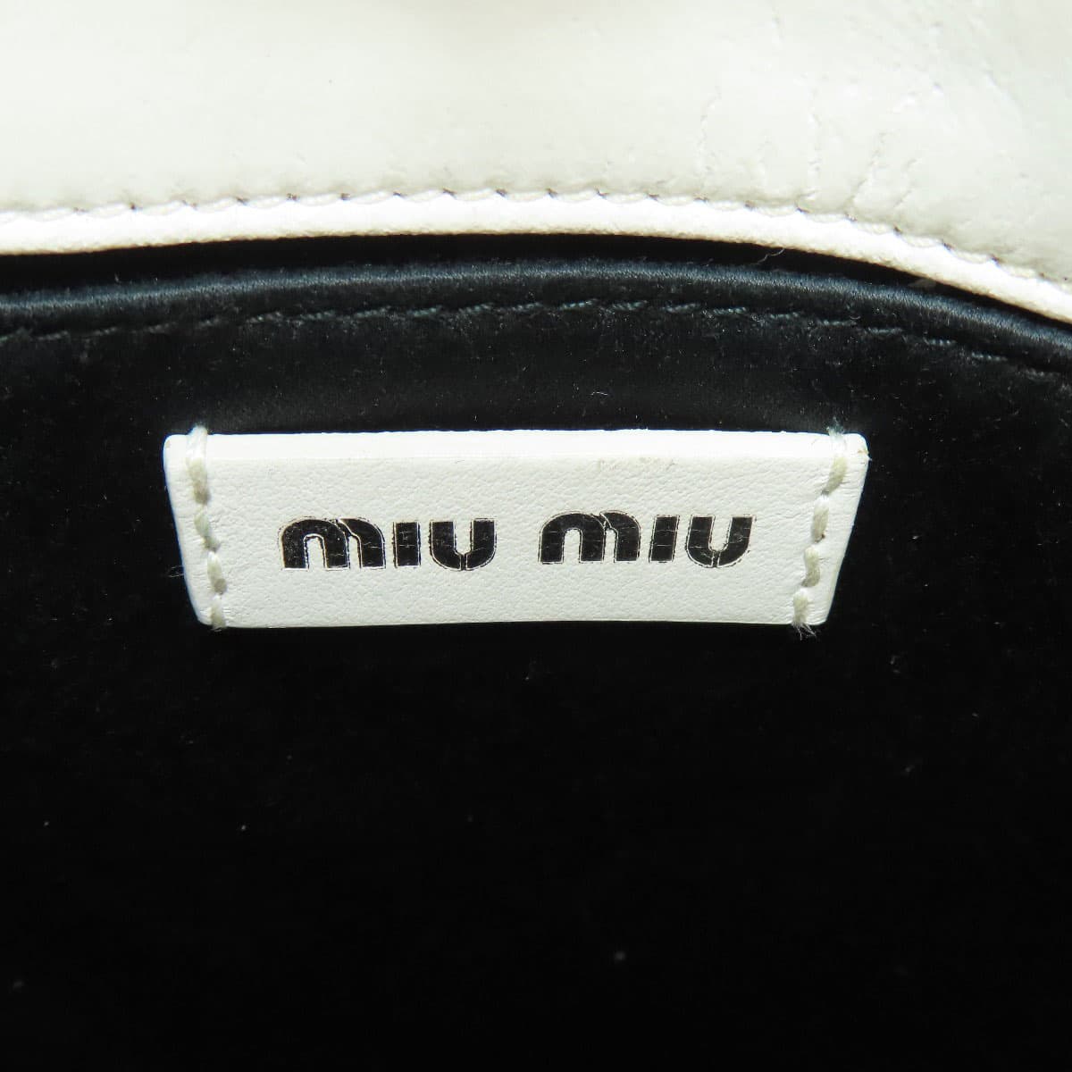 Miu Miu Matelassé 2WAY Handbag Calf Leather for Women [Used] [MIUMIU] 6