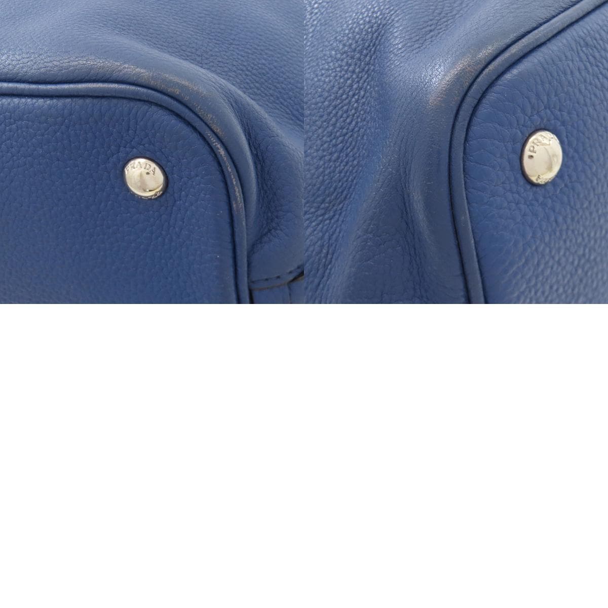 Prada BN2419 2WAY Handbag Calf Leather Ladies [Used] [PRADA] BN2419 10