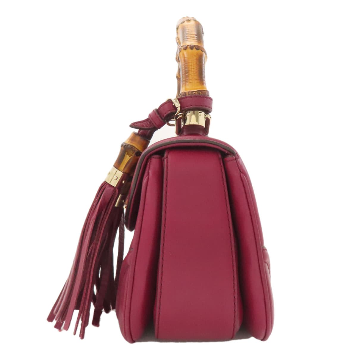 Gucci 254834 Bamboo 2WAY Handbag Calf Leather Ladies [Used] [GUCCI] 254834 3