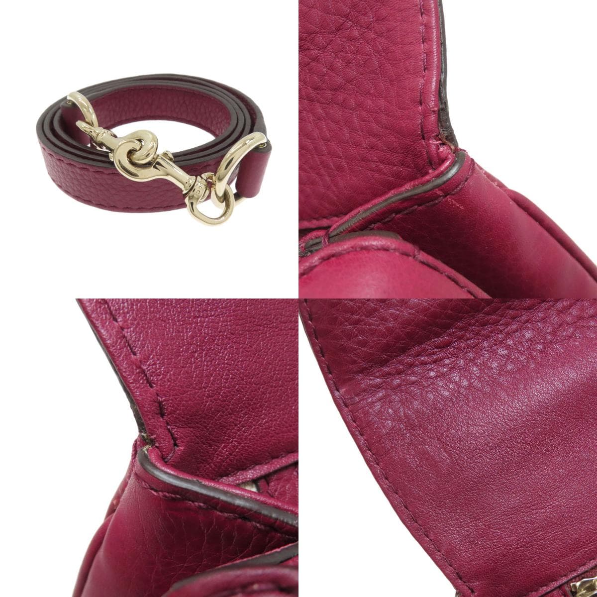 Gucci 254834 Bamboo 2WAY Handbag Calf Leather Ladies [Used] [GUCCI] 254834 6