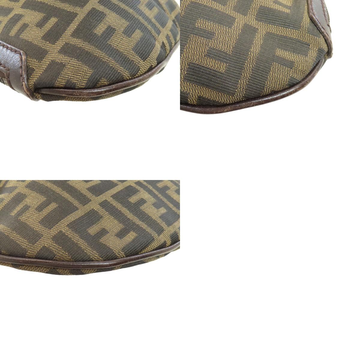 Fendi One Shoulder Zucca Pattern Shoulder Bag Canvas Ladies [Used] [FENDI] 10