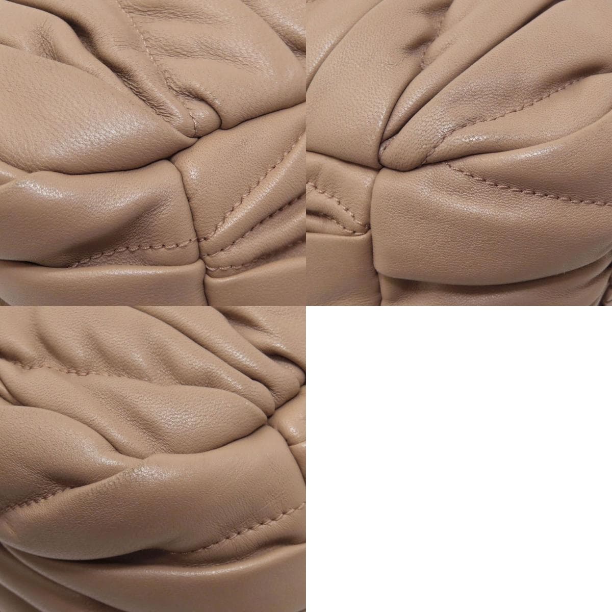 Miu Miu Matelassé 2WAY Handbag Calf Leather for Women [Used] [MIUMIU] 10