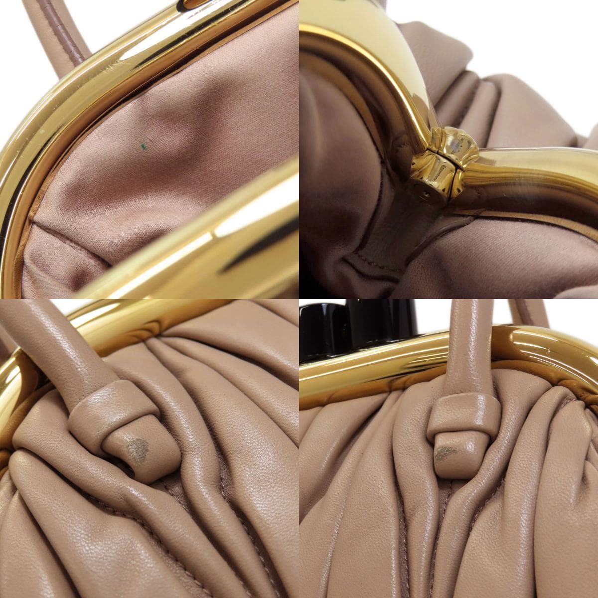 Miu Miu Matelassé 2WAY Handbag Calf Leather for Women [Used] [MIUMIU] 6