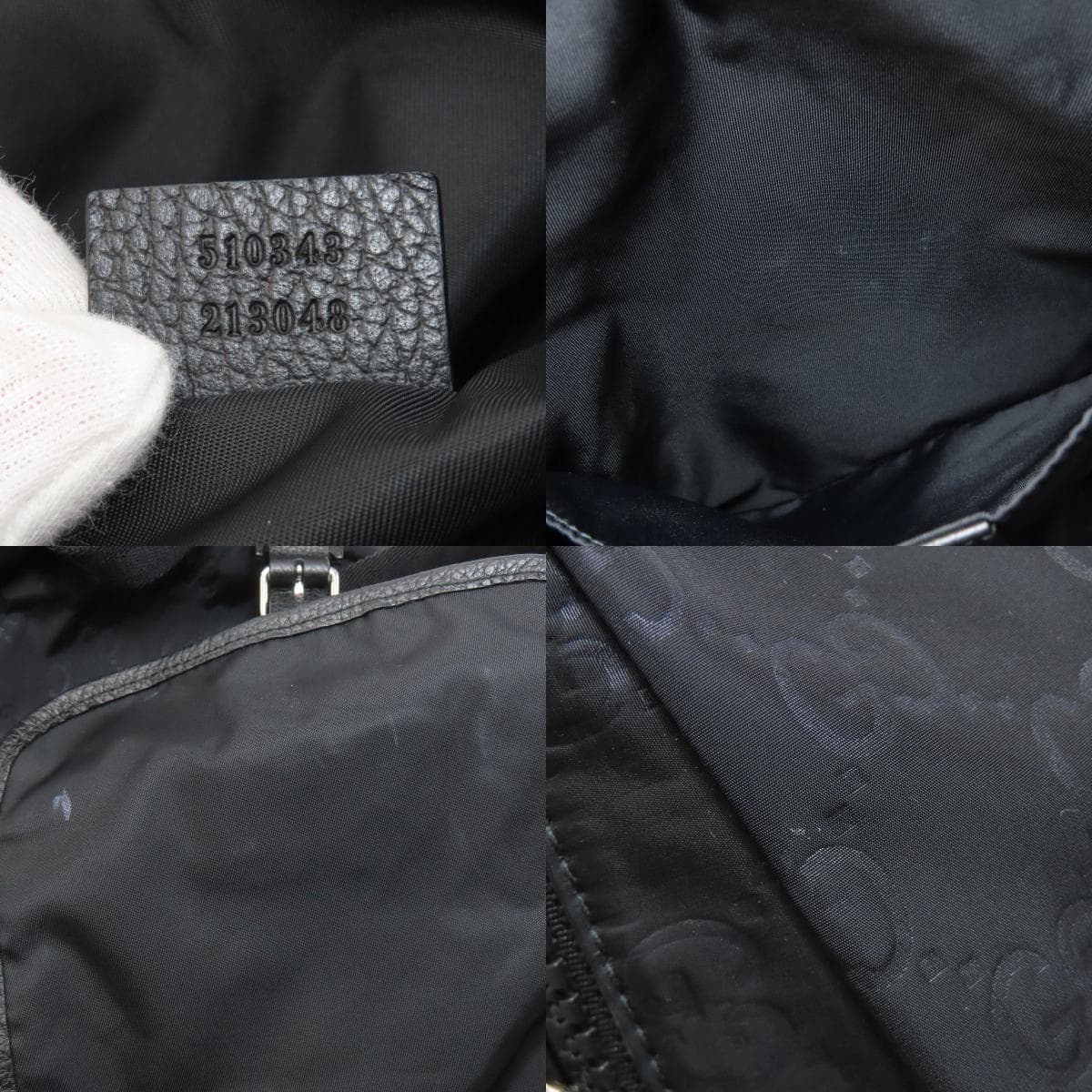 Gucci 510343 Outlet GG Pattern Backpack/Daypack Nylon Material Ladies [Used] [GUCCI] 510343 7