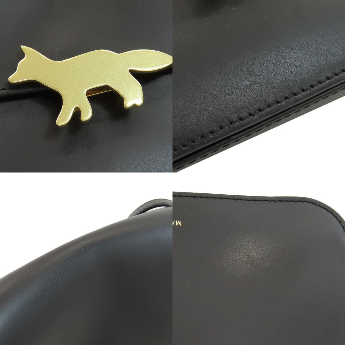 Select Bag Maison Kitsune Shoulder Bag PVC Ladies [Used] [SELECT BAG] 8