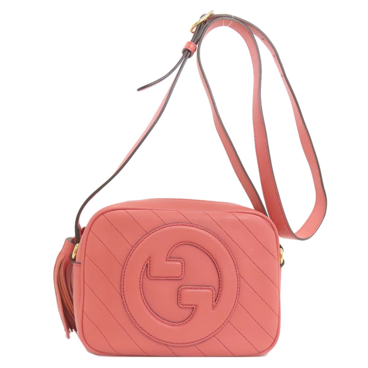 Gucci 742360 Blondie Shoulder Bag Calf Leather Ladies [Used] [GUCCI] 742360