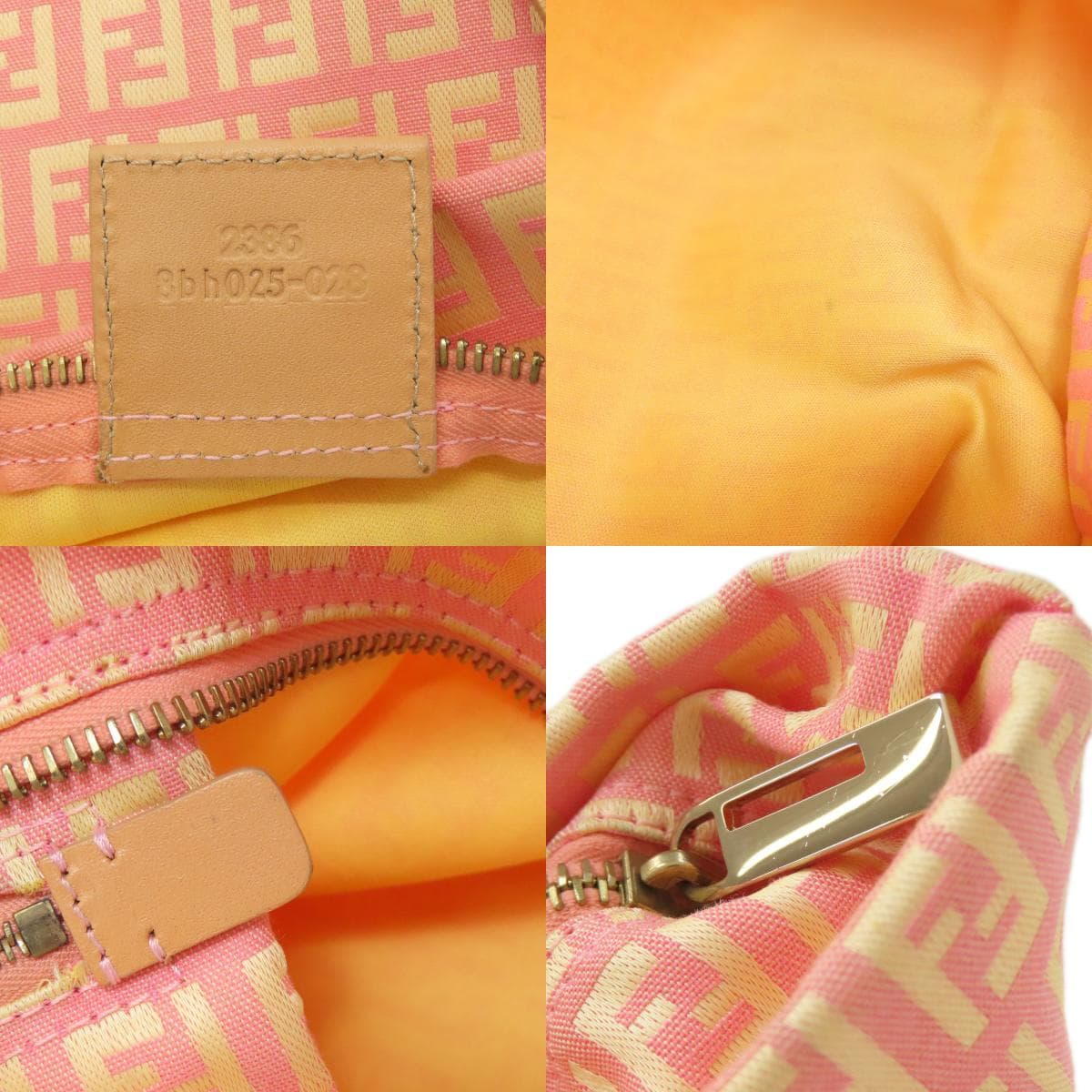 Fendi Zucchino Tote Bag Canvas Ladies [Used] [FENDI] 7