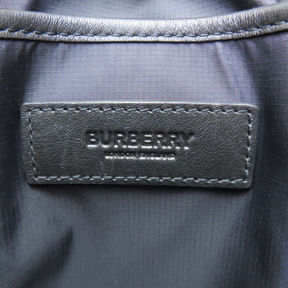 Burberry Logo Body Bag Nylon Material for Women [Used] [BURBERRY] 6