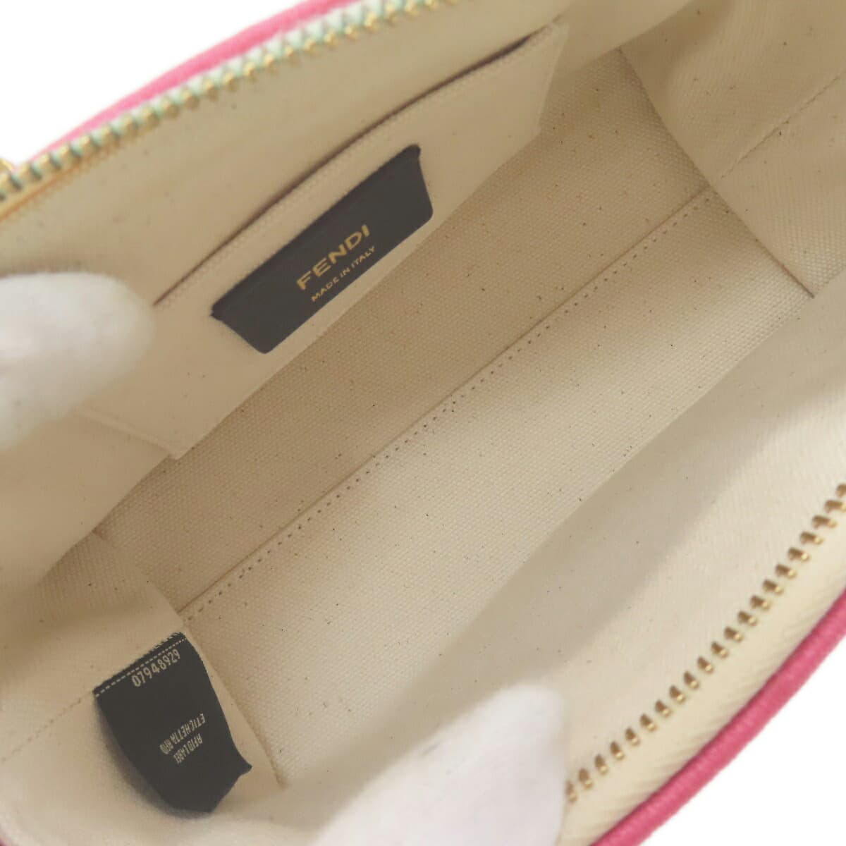 Fendi Mini By The Way 2WAY Handbag Canvas Ladies [Used] [FENDI] 5