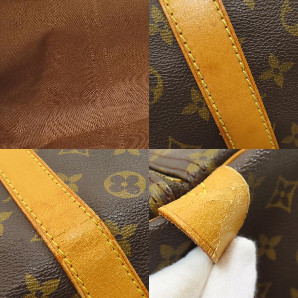 Louis Vuitton M41422 Keepall 60 Shoulder Bag Monogram Canvas Ladies [Used] [LOUIS VUITTON] M41422 7