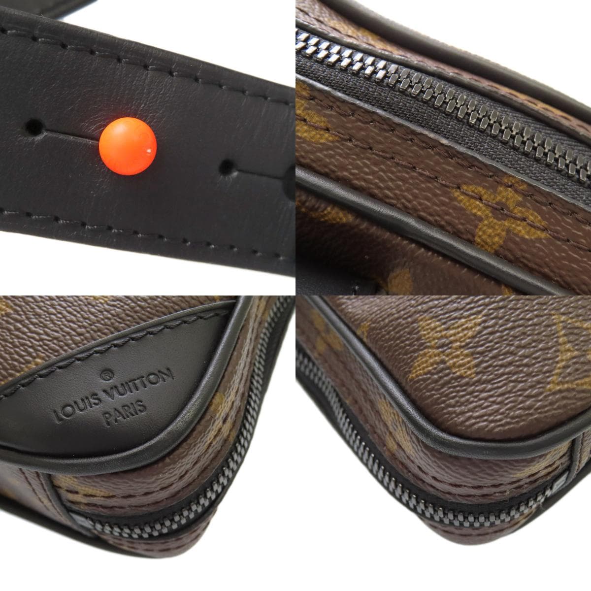 Louis Vuitton M44428 Utility Side Bag Hip Bag / Waist Bag Monogram Canvas Ladies [Used] [LOUIS VUITTON] M44428 9