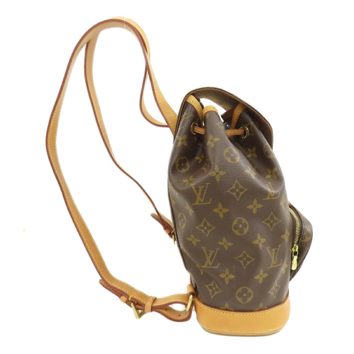 Louis Vuitton M51136 Montsouris Medium Backpack Daypack Monogram Canvas for Women [Used] [LOUIS VUITTON] M51136 3