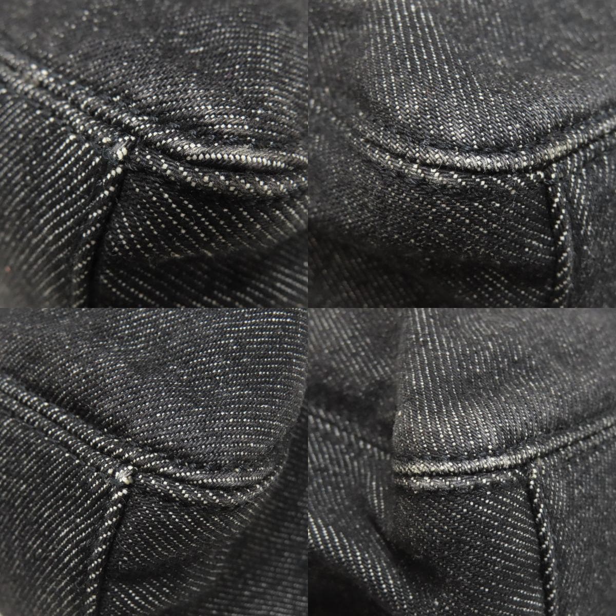 Chanel Coco Mark Tote Bag Denim Ladies [Used] [CHANEL] 10