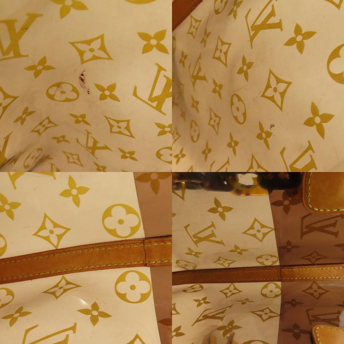 Louis Vuitton M92501 Cabas Ambr MM Tote Bag Vinyl Ladies [Used] [LOUIS VUITTON] M92501 5