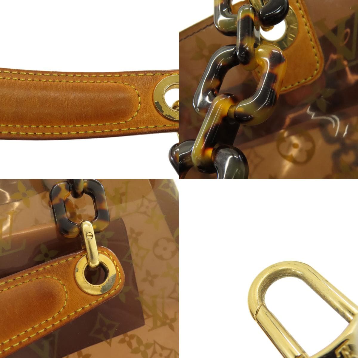 Louis Vuitton M92501 Cabas Ambr MM Tote Bag Vinyl Ladies [Used] [LOUIS VUITTON] M92501 8