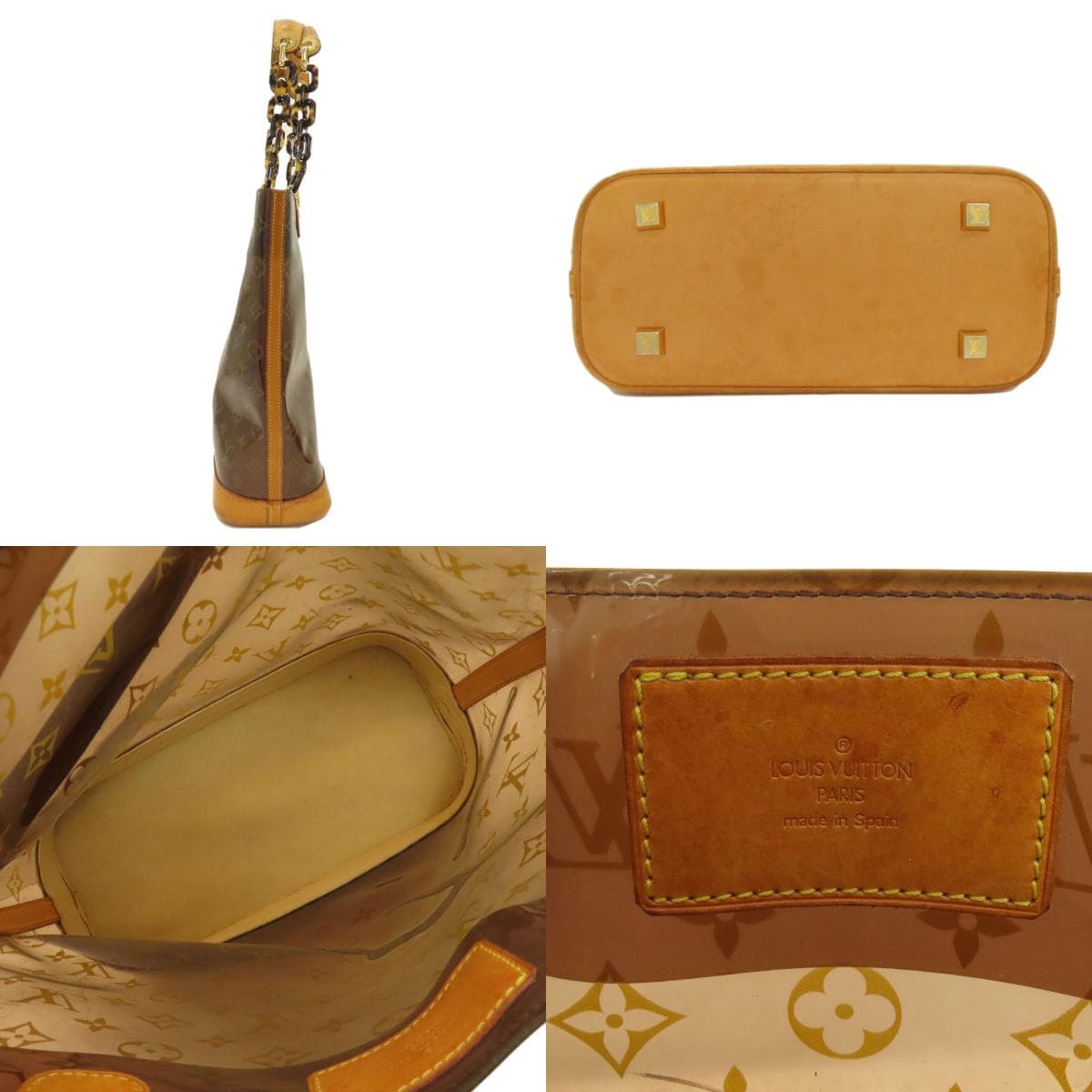 Louis Vuitton M92501 Cabas Ambr MM Tote Bag Vinyl Ladies [Used] [LOUIS VUITTON] M92501 3