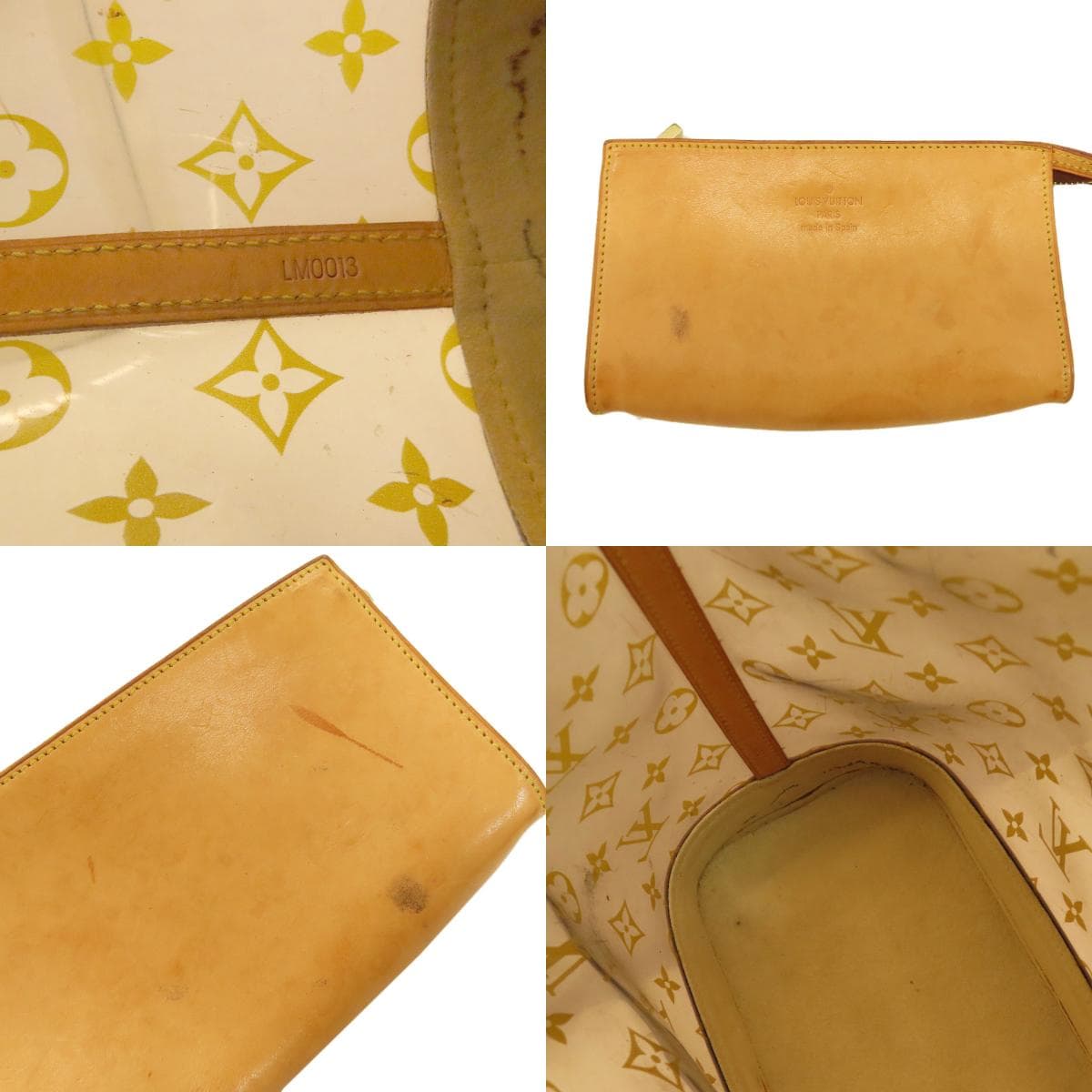 Louis Vuitton M92501 Cabas Ambr MM Tote Bag Vinyl Ladies [Used] [LOUIS VUITTON] M92501 4