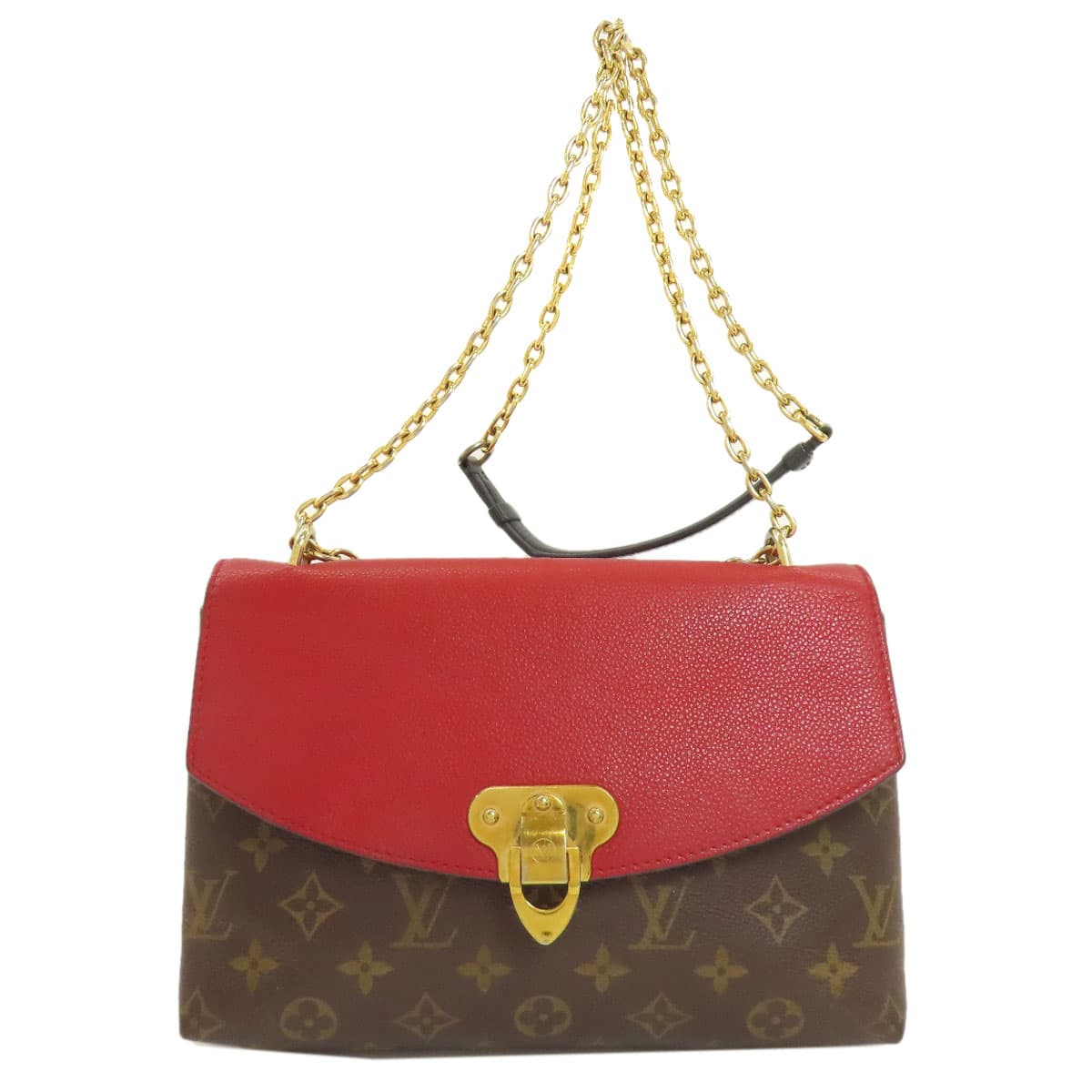 Louis Vuitton M43713 Sampras Seed Shoulder Bag Monogram Canvas for Women [Used] [LOUIS VUITTON] M43713