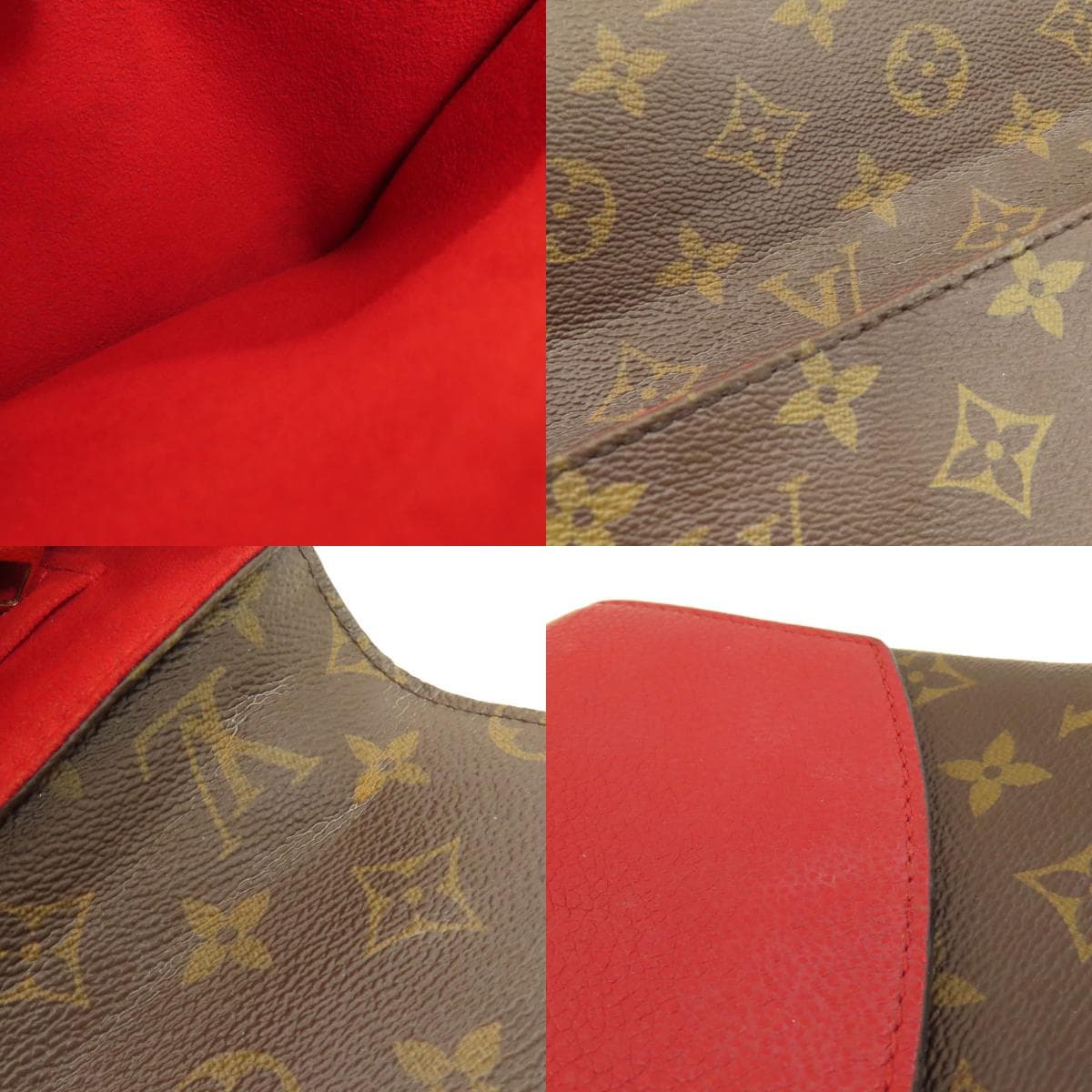 Louis Vuitton M43713 Sampras Seed Shoulder Bag Monogram Canvas for Women [Used] [LOUIS VUITTON] M43713 6