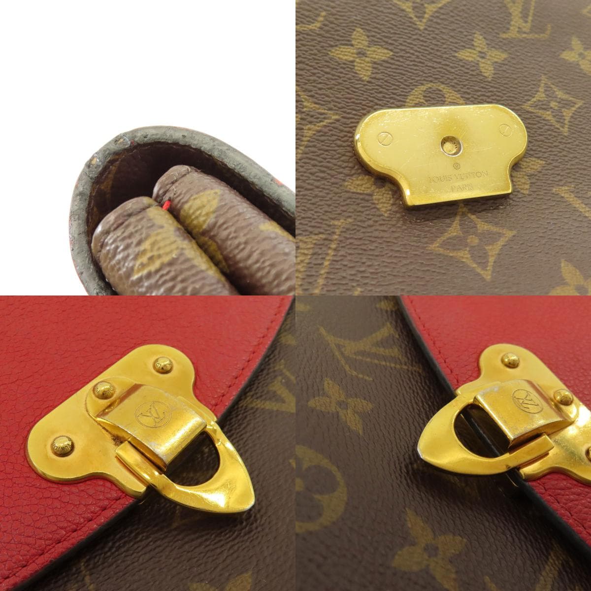 Louis Vuitton M43713 Sampras Seed Shoulder Bag Monogram Canvas for Women [Used] [LOUIS VUITTON] M43713 8