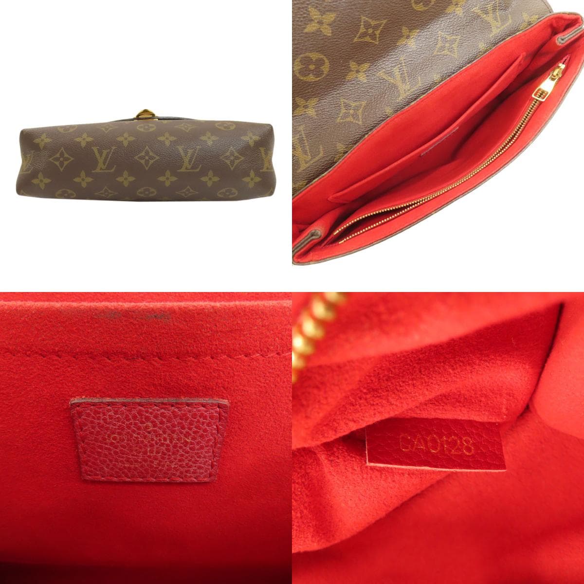 Louis Vuitton M43713 Sampras Seed Shoulder Bag Monogram Canvas for Women [Used] [LOUIS VUITTON] M43713 4