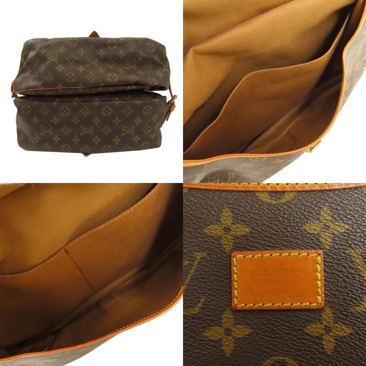 Louis Vuitton M42254 Sombrero 35 Shoulder Bag Monogram Canvas Ladies [Used] [LOUIS VUITTON] M42254 4