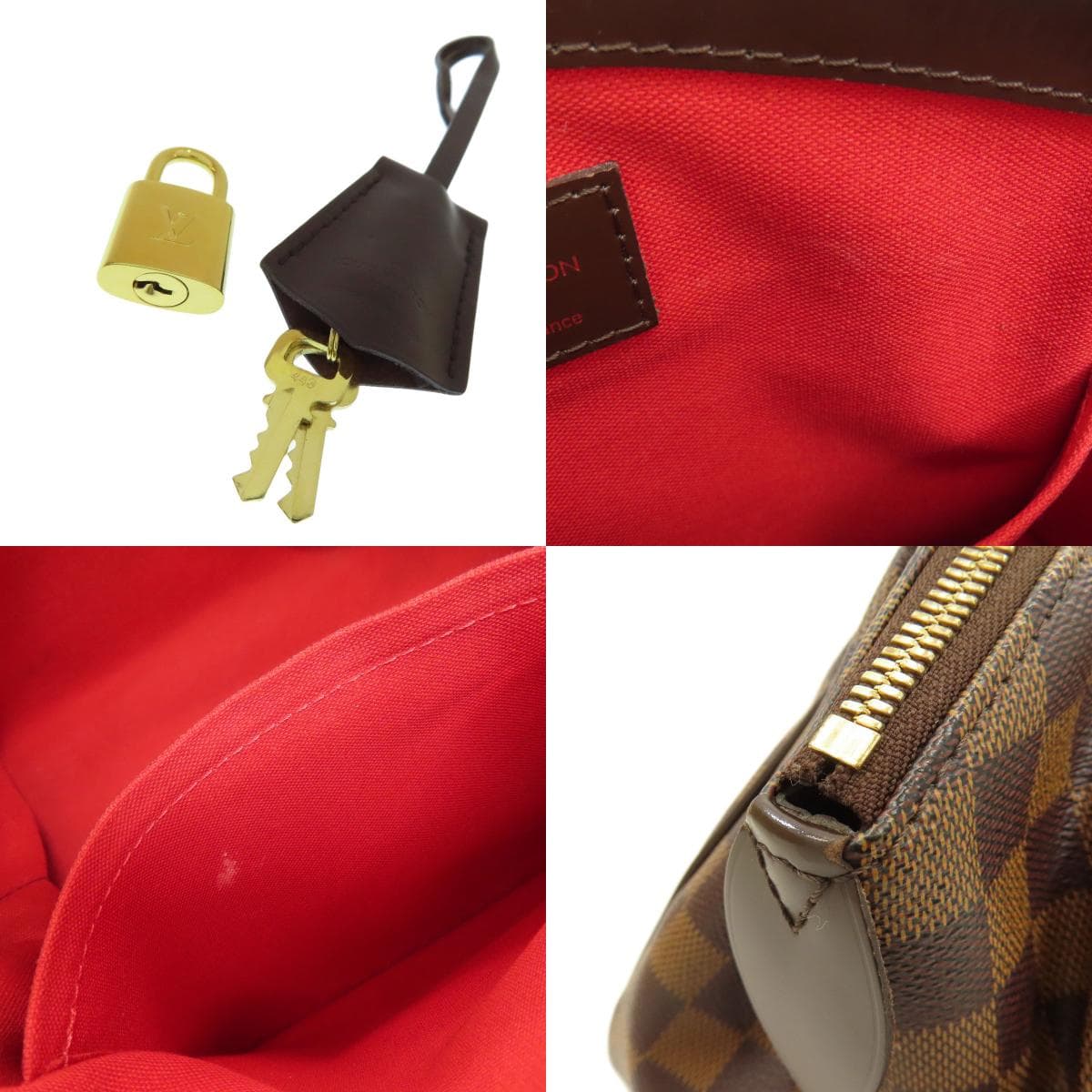 Louis Vuitton N41117 Verona PM Handbag Damier Canvas Ladies [Used] [LOUIS VUITTON] N41117 8