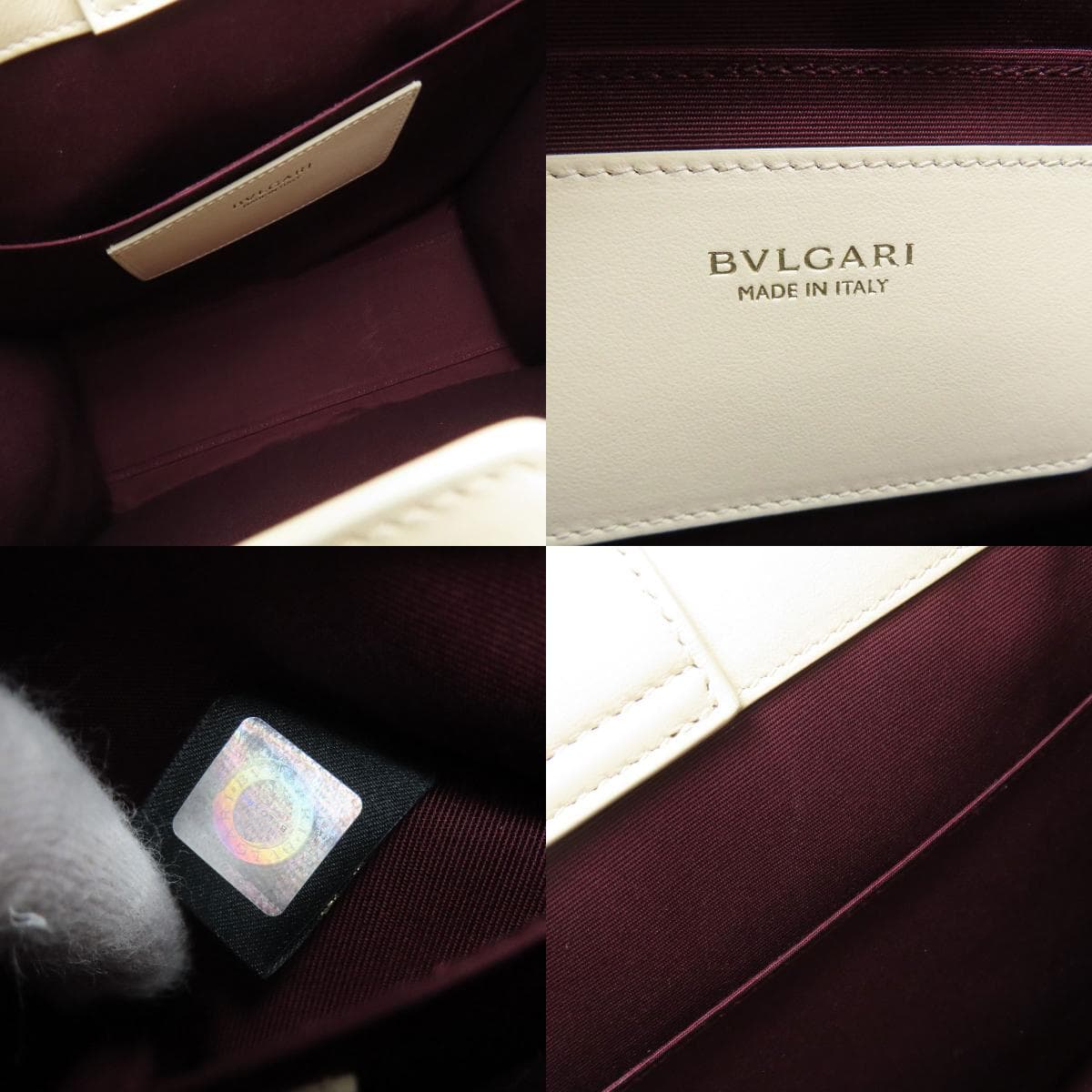 Bulgari Bulgari Logo 2WAY Handbag Calf Leather Ladies [Used] [BVLGARI] 5