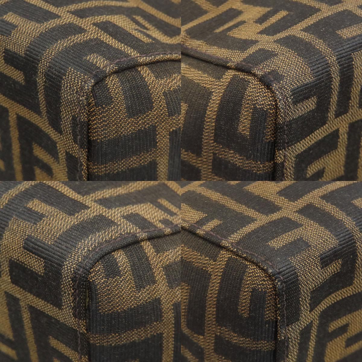 Fendi Zucchino Pattern Handbag Canvas Ladies [Used] [FENDI] 10