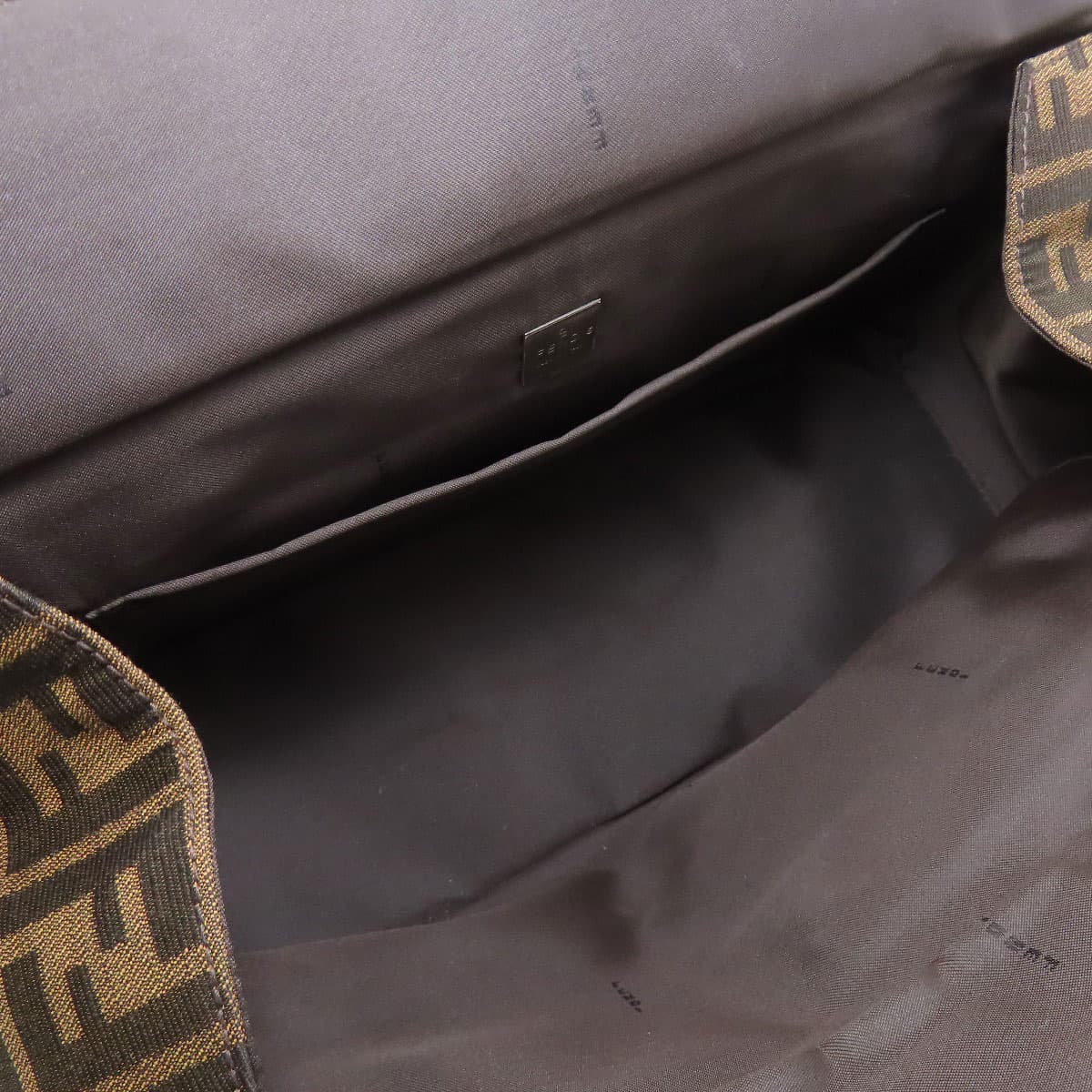 Fendi Zucchino Pattern Handbag Canvas Ladies [Used] [FENDI] 5