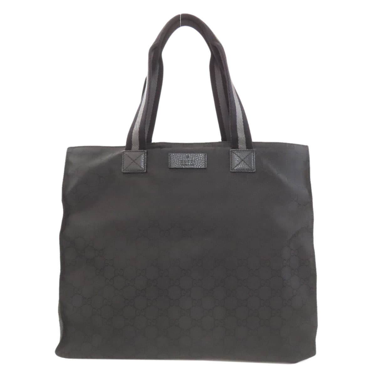 Gucci 449178 Outlet GG Tote Bag Nylon Canvas Ladies [Used] [GUCCI] 449178