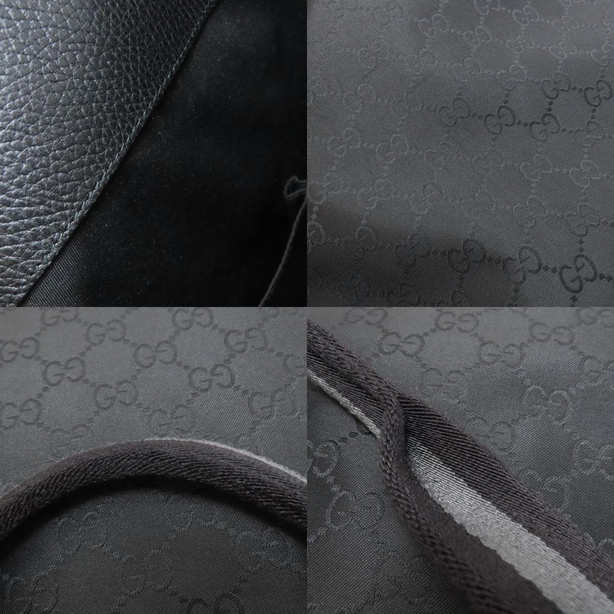 Gucci 449178 Outlet GG Tote Bag Nylon Canvas Ladies [Used] [GUCCI] 449178 9