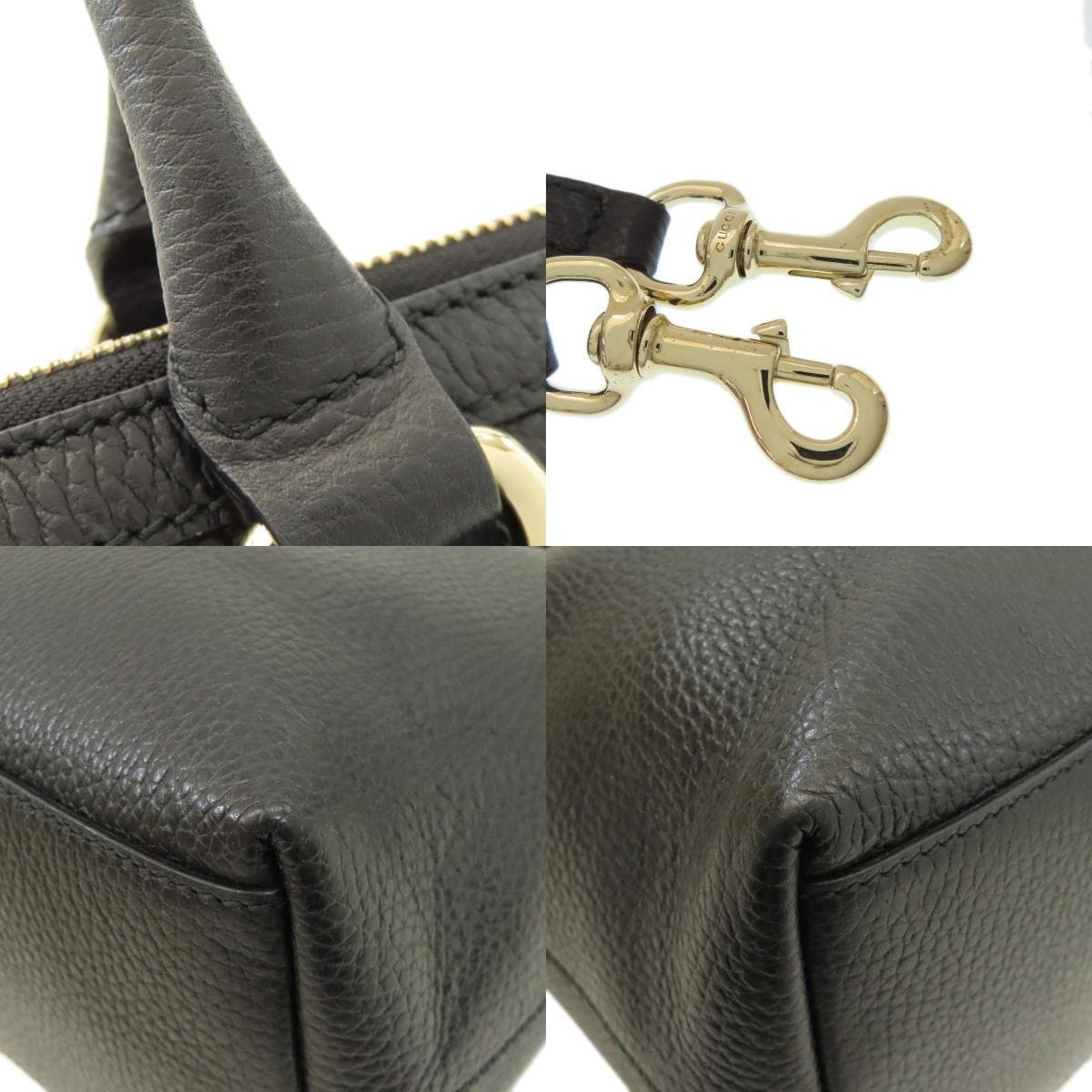 Gucci 449659 Outlet Interlocking G 2WAY Handbag Calf Leather for Women [Used] [GUCCI] 449659 9