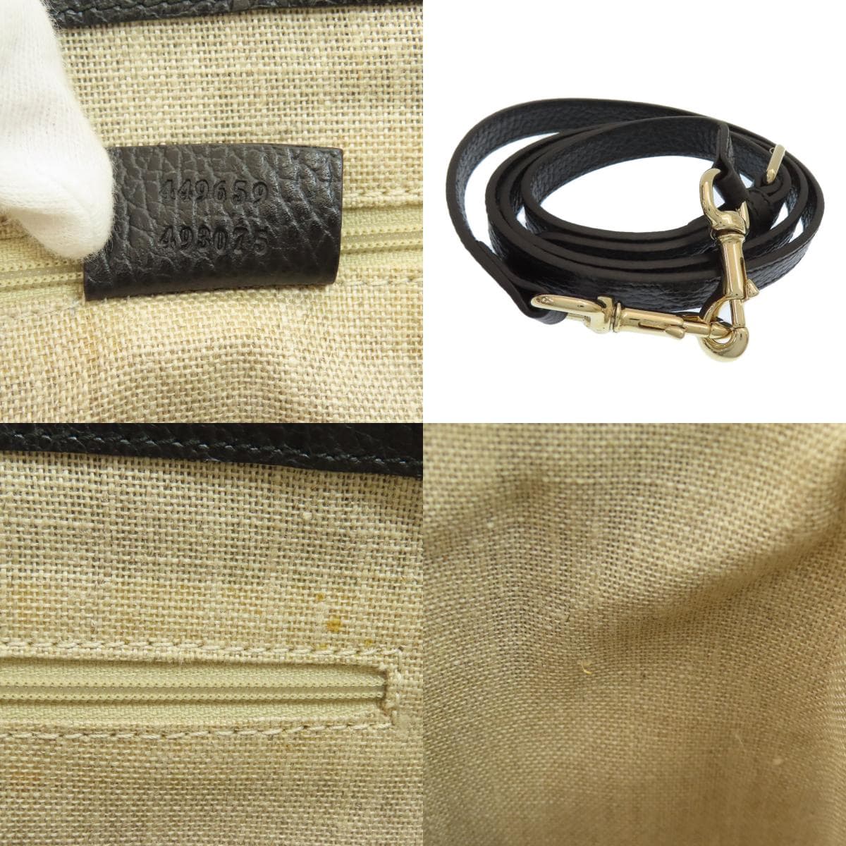 Gucci 449659 Outlet Interlocking G 2WAY Handbag Calf Leather for Women [Used] [GUCCI] 449659 7