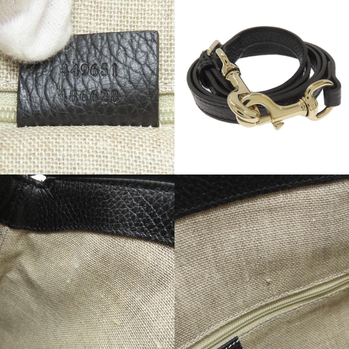 Gucci 449651 Outlet Interlocking G 2WAY Handbag Calf Leather for Women [Used] [GUCCI] 449651 7