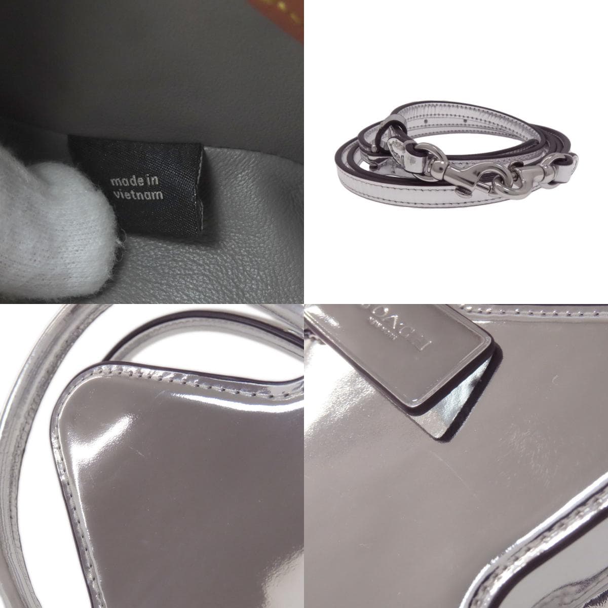 Coach CN700 Star 2WAY Handbag Leather Ladies [Used] [COACH] CN700 7