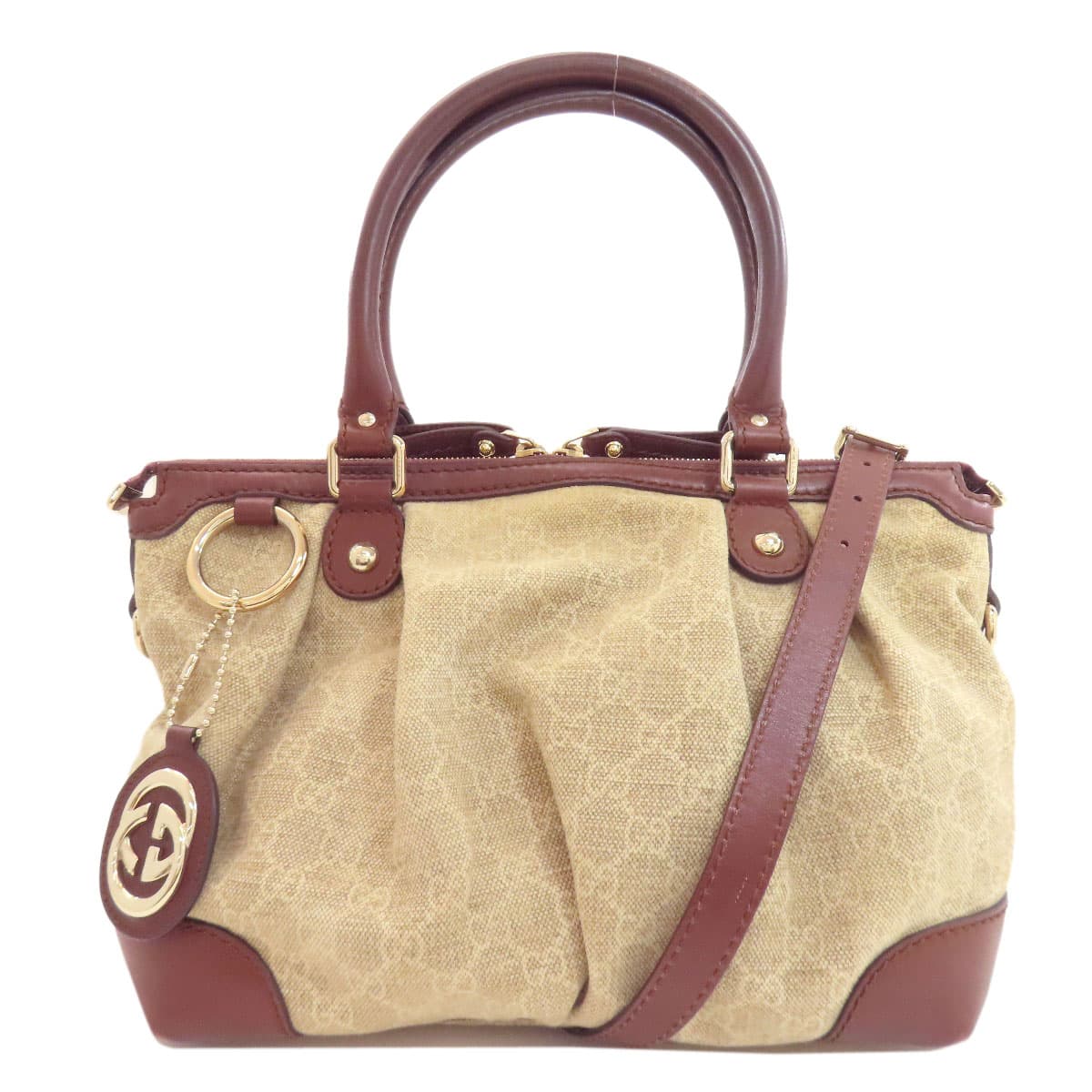 Gucci 347902 GG 2WAY Tote Bag Canvas Ladies [Used] [GUCCI] 347902