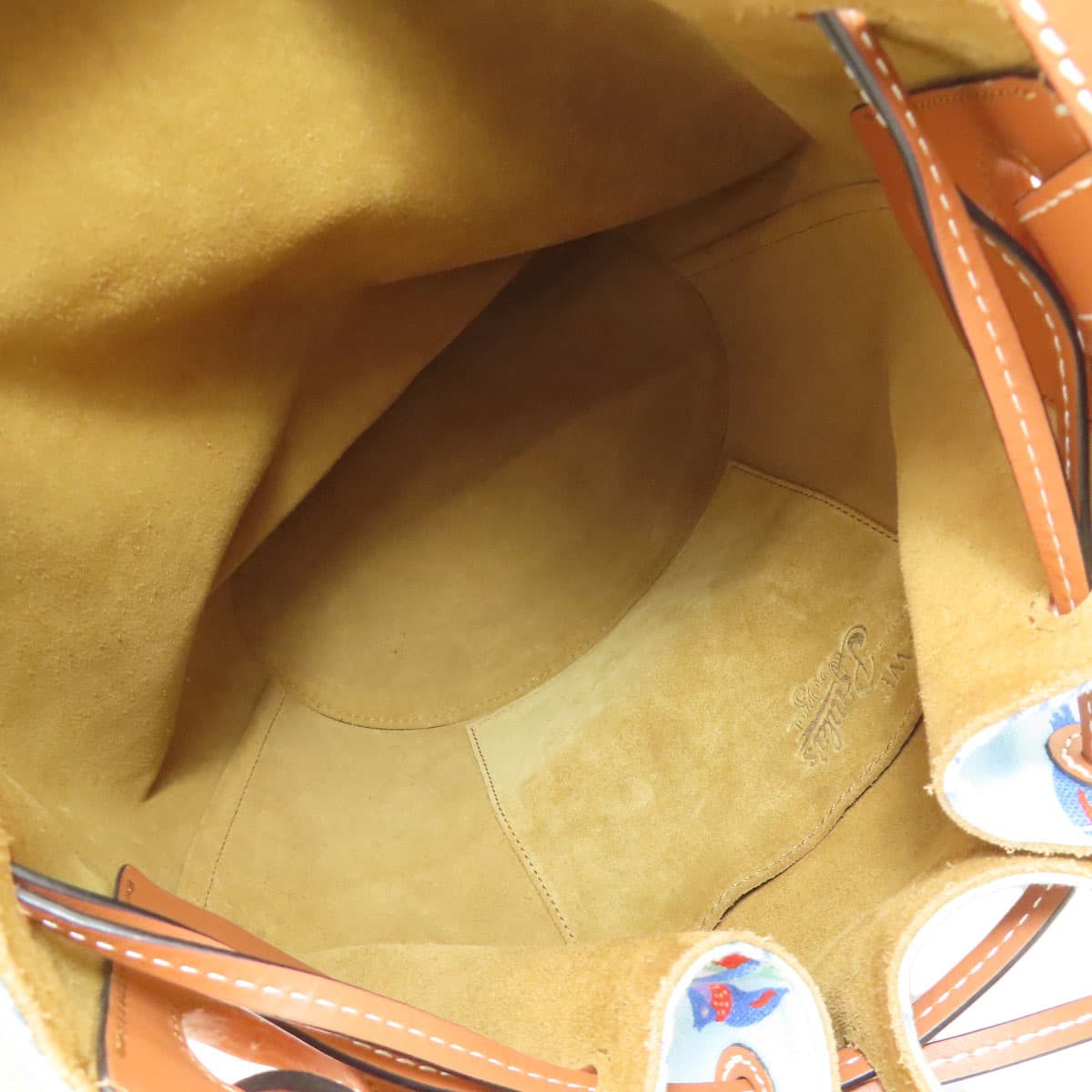 Loewe Paula's Ibiza Balloon Bag 2WAY Shoulder Bag Canvas/Calf Ladies [Used] [LOEWE] 5