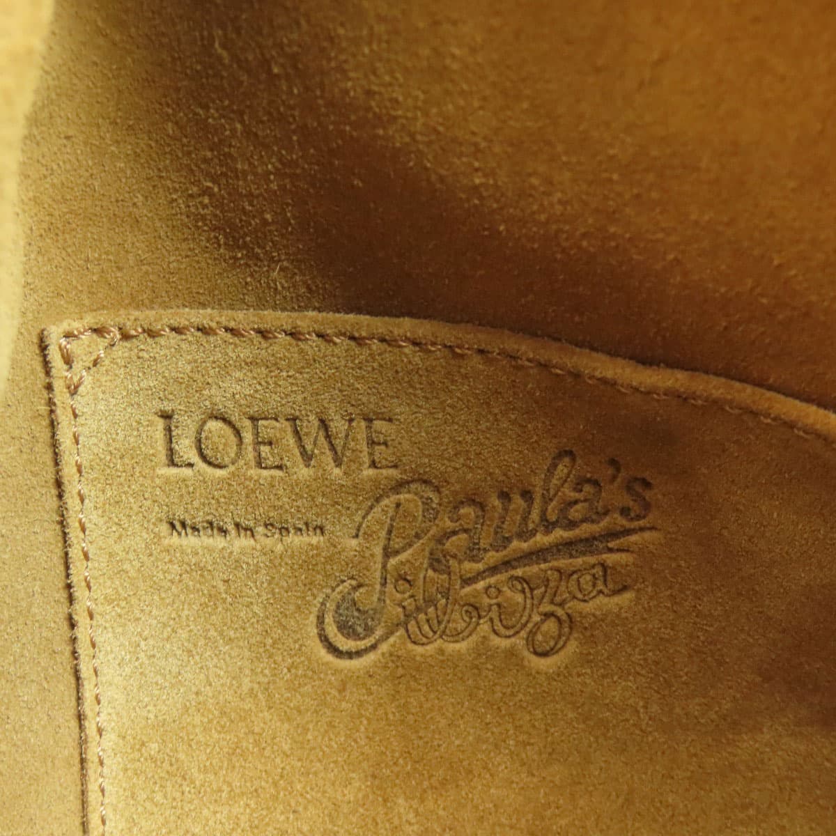 Loewe Paula's Ibiza Balloon Bag 2WAY Shoulder Bag Canvas/Calf Ladies [Used] [LOEWE] 6