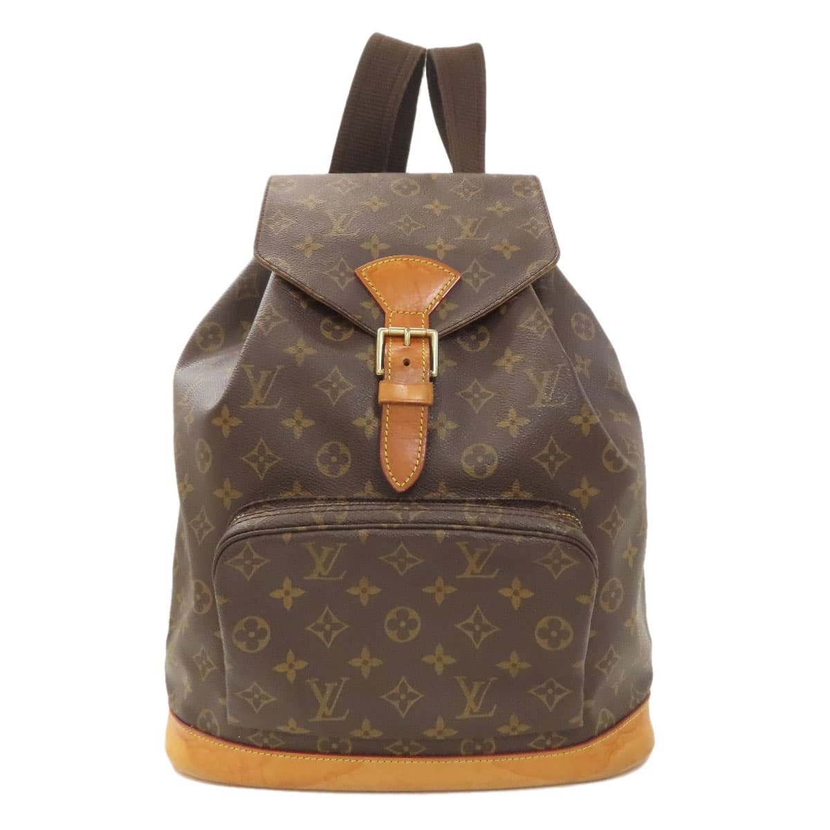 Louis Vuitton M51135 Montsouris GM Backpack Daypack Monogram Canvas for Women [Used] [LOUIS VUITTON] M51135