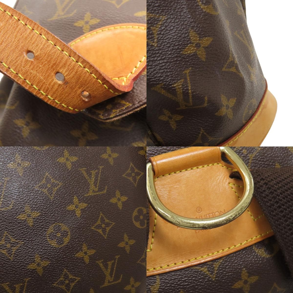 Louis Vuitton M51135 Montsouris GM Backpack Daypack Monogram Canvas for Women [Used] [LOUIS VUITTON] M51135 6