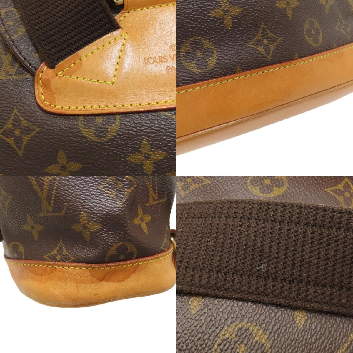 Louis Vuitton M51135 Montsouris GM Backpack Daypack Monogram Canvas for Women [Used] [LOUIS VUITTON] M51135 7