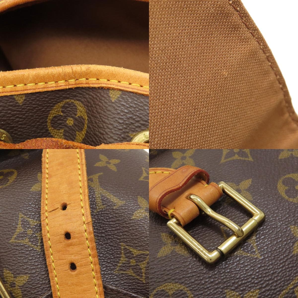Louis Vuitton M51135 Montsouris GM Backpack/Daypack Monogram Canvas for Women [Used] [LOUIS VUITTON] M51135 6