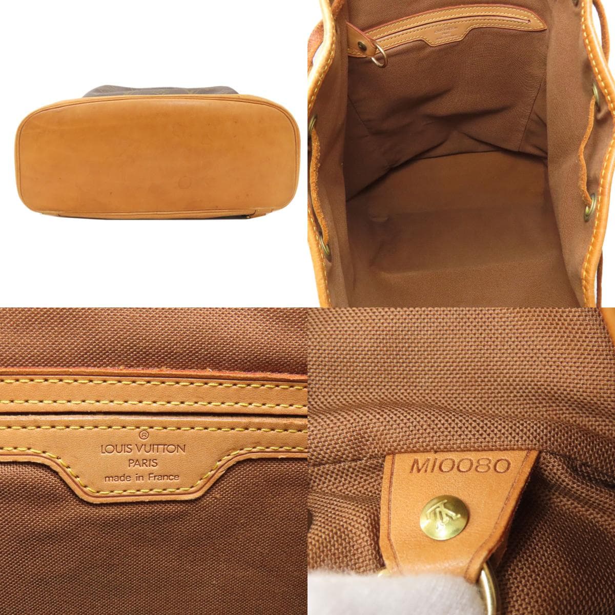 Louis Vuitton M51135 Montsouris GM Backpack/Daypack Monogram Canvas for Women [Used] [LOUIS VUITTON] M51135 4