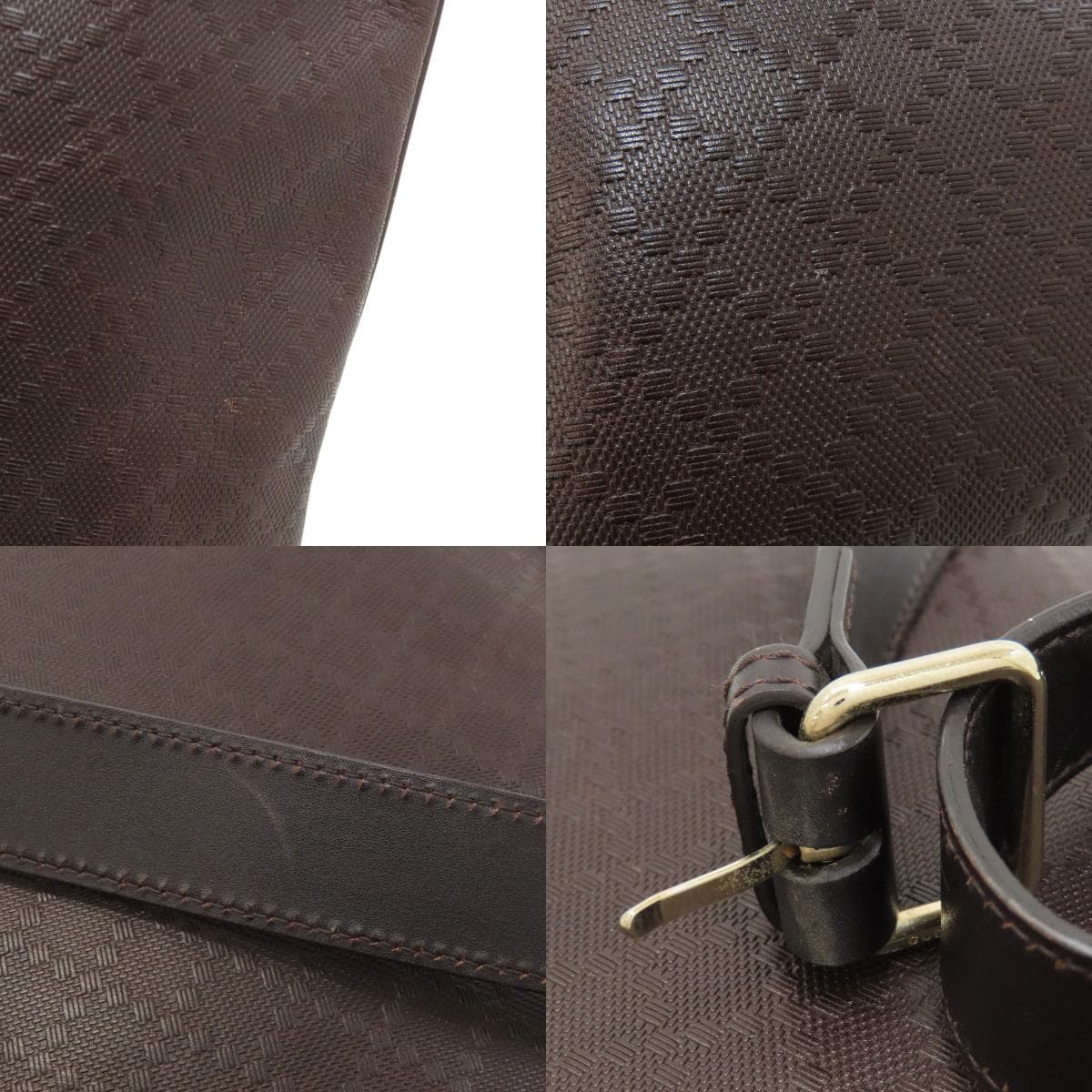 Gucci 201446 Diamante Shoulder Bag Leather Women's [Used] [GUCCI] 201446 8