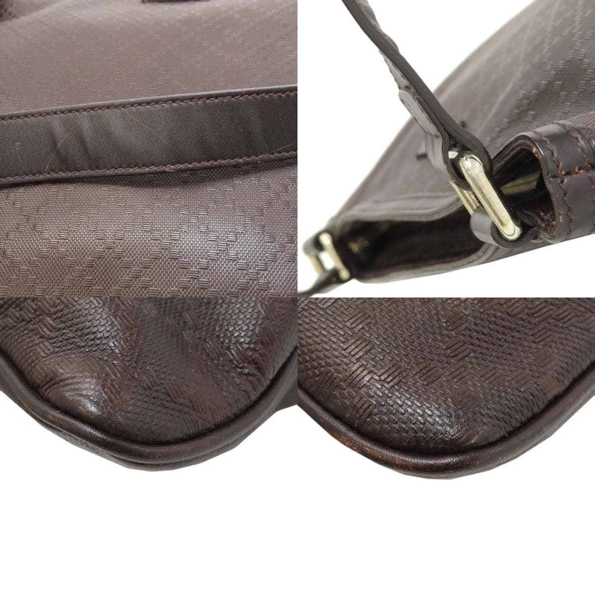 Gucci 201446 Diamante Shoulder Bag Leather Women's [Used] [GUCCI] 201446 9