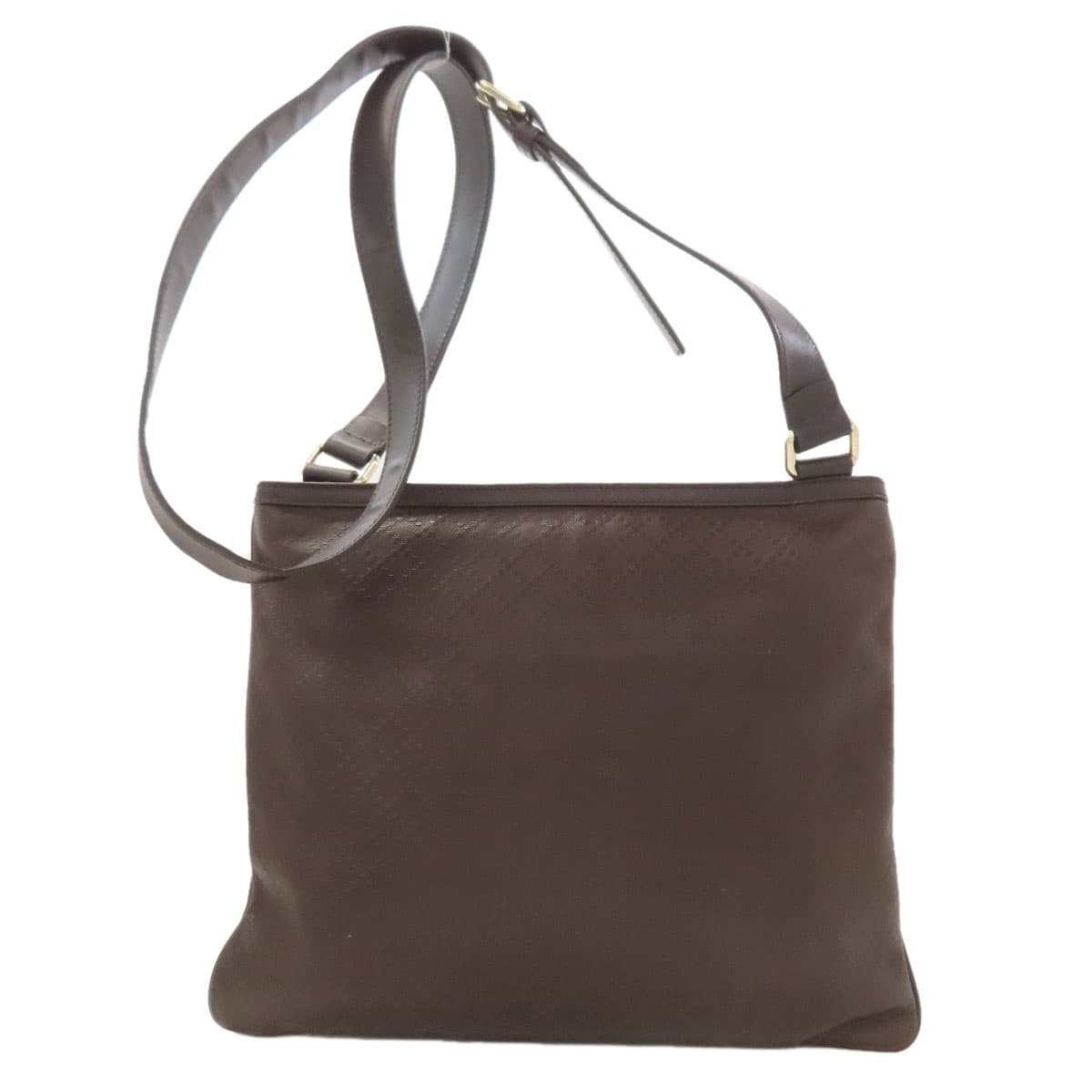 Gucci 201446 Diamante Shoulder Bag Leather Women's [Used] [GUCCI] 201446 2