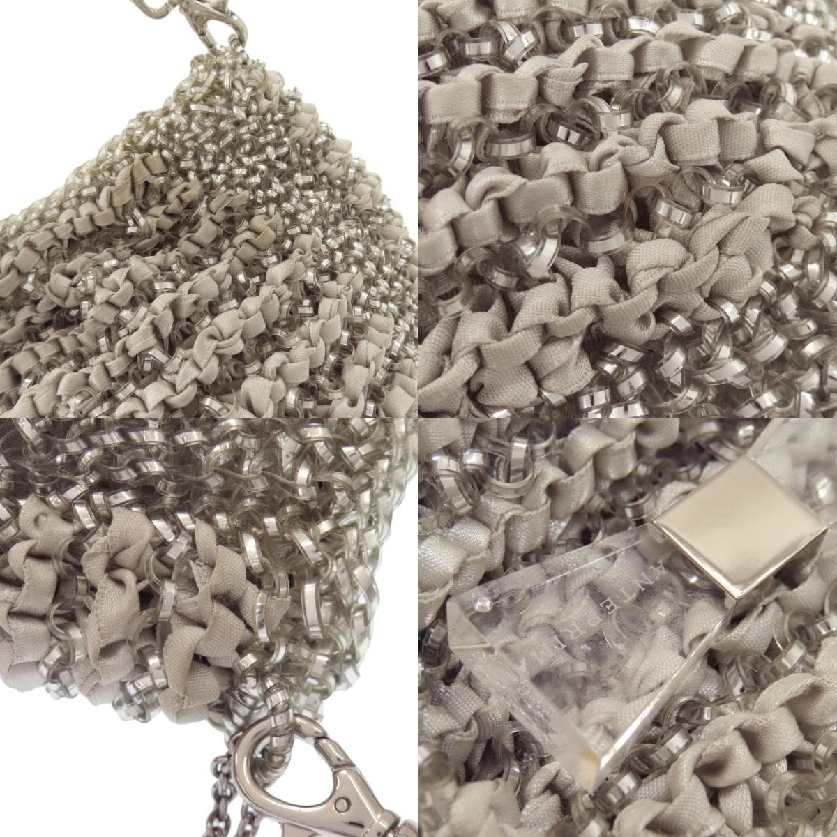 Anteprima wire bag tote bag PVC ladies [used] [ANTEPRIMA] 8