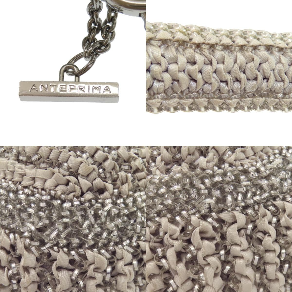 Anteprima wire bag tote bag PVC ladies [used] [ANTEPRIMA] 9