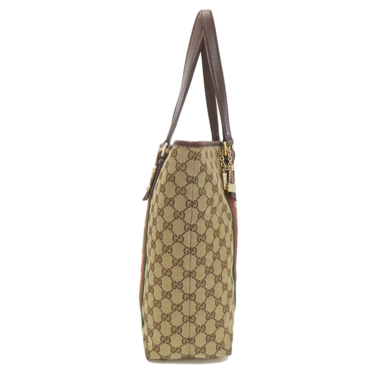 Gucci 162899 GG Sherry Line Tote Bag Canvas Ladies [Used] [GUCCI] 162899 3
